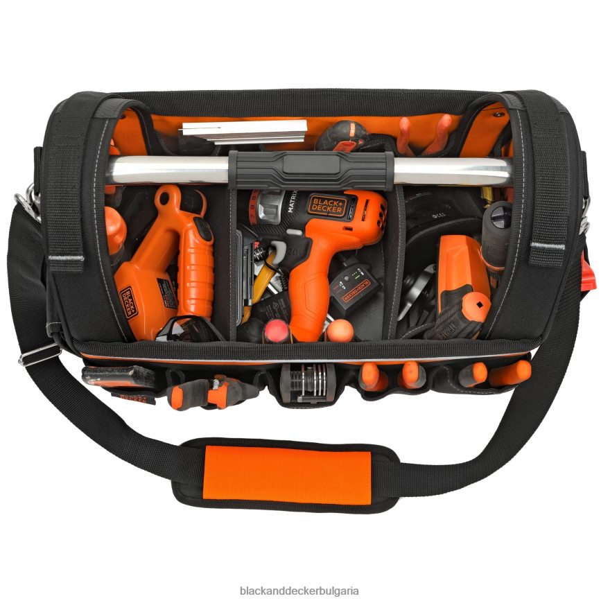 дом и начин на живот бг BLACK+DECKER matrix чанта за инструменти 16,5-инч. V8R6ZD137 - Image 3