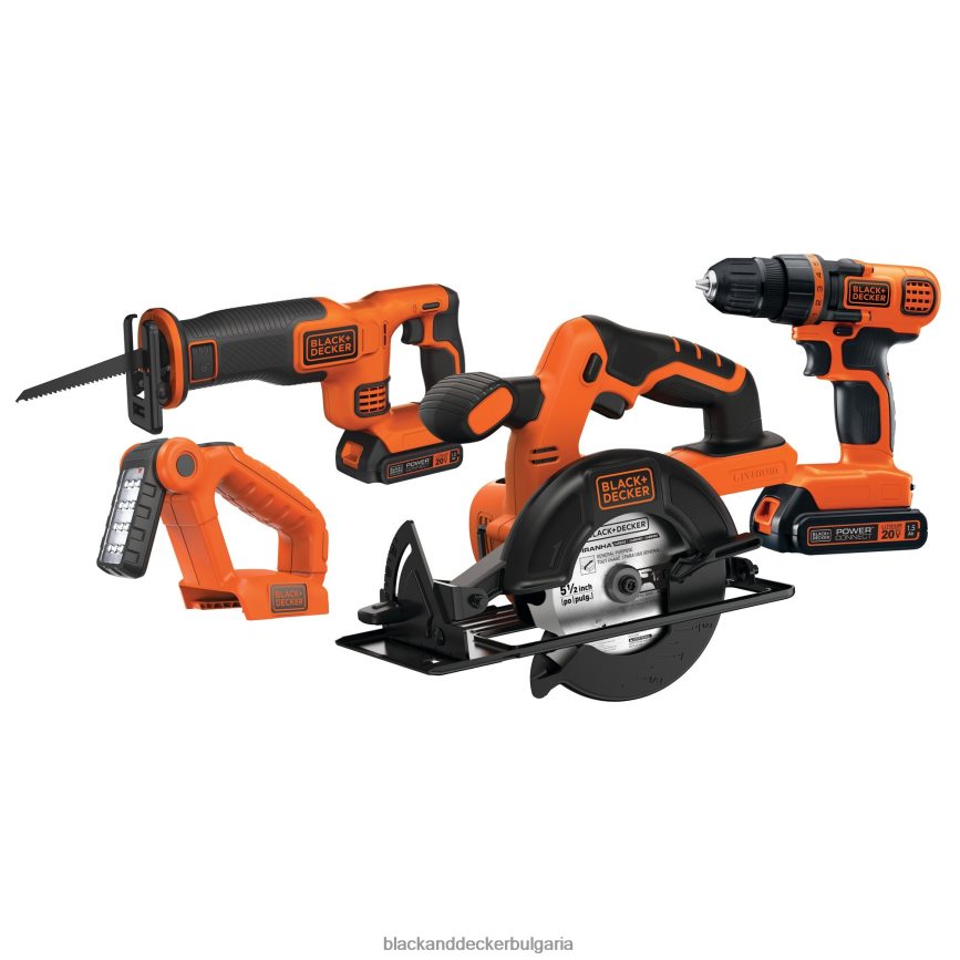 d0b8d0bdd181d182d180d183d0bcd0b5d0bdd182d0b8_d0b1d0b3_blackdecker_d0bad0bed0bcd0b1d0b8d0bdd0b8d180d0b0d0bd_d0bad0bed0bcd0bfd0.jpg инструменти бг BLACK+DECKER Комбиниран комплект електроинструменти 20v Макс. Комплект безжични електроинструменти с 4 инструмента с 2 батерии и зарядно устройство V8R6ZD544 - Image 1