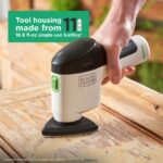 инструменти бг BLACK+DECKER reviva 12v max безжичен шлайф за детайли със зарядно устройство V8R6ZD616 - Image 9