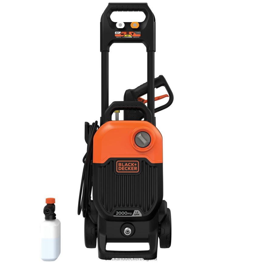 на открито бг BLACK+DECKER 2000 psi 1,2 gpm перална машина под налягане V8R6ZD473 - Image 6