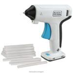 дом и начин на живот бг BLACK+DECKER 4v макс безжичен пистолет за лепило USB акумулатор V8R6ZD148 - Image 2