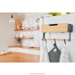 дом и начин на живот бг BLACK+DECKER окачена/магнитна стелажна система - рафт с врата със скоби (t) V8R6ZD127