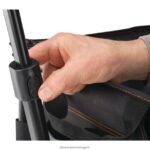 дом и начин на живот бг BLACK+DECKER сгъваема количка за съхранение сгъваема помощна количка издържа до 176 lbs. черен V8R6ZD131 - Image 8