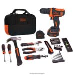 инструменти бг BLACK+DECKER 12v max бормашина и комплект инструменти за дома от 60 части V8R6ZD554 - Image 3