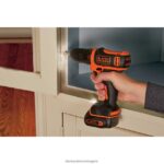 инструменти бг BLACK+DECKER 12v max бормашина и комплект инструменти за дома от 60 части V8R6ZD554 - Image 8