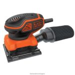 инструменти бг BLACK+DECKER 2,0 ампера електрическа 1/4 листова орбитална шлайфмашина V8R6ZD623 - Image 2