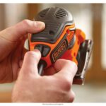 инструменти бг BLACK+DECKER 2,0 ампера електрическа 1/4 листова орбитална шлайфмашина V8R6ZD623 - Image 6