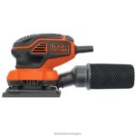 инструменти бг BLACK+DECKER 2,0 ампера електрическа 1/4 листова орбитална шлайфмашина V8R6ZD623 - Image 7