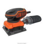 инструменти бг BLACK+DECKER 2,0 ампера електрическа 1/4 листова орбитална шлайфмашина V8R6ZD623 - Image 8