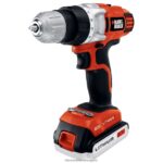 инструменти бг BLACK+DECKER 20v литиева 2-скоростна бормашина/винтоверт с чанта за съхранение бързо зарядно устройство V8R6ZD591 - Image 6