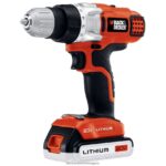 инструменти бг BLACK+DECKER 20v литиева 2-скоростна бормашина/винтоверт с чанта за съхранение бързо зарядно устройство V8R6ZD591 - Image 7