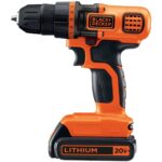 инструменти бг BLACK+DECKER 20v макс. безжичен 3/8 в комплект за завиване на бормашина (1) литиево-йонна батерия със зарядно устройство V8R6ZD522 - Image 2