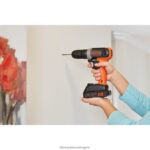 инструменти бг BLACK+DECKER 20v макс. безжичен 3/8 в комплект за завиване на бормашина (1) литиево-йонна батерия със зарядно устройство V8R6ZD520 - Image 3