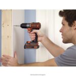 инструменти бг BLACK+DECKER 20v макс захранване 3/8 инча безжична бормашина/винтоверт с комплект за автоматично разпознаване V8R6ZD590 - Image 7