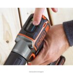 инструменти бг BLACK+DECKER 20v макс захранване 3/8 инча безжична бормашина/винтоверт с комплект за автоматично разпознаване V8R6ZD590 - Image 8