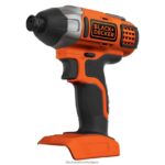 инструменти бг BLACK+DECKER 20v макс. свързване на захранване 1/4 инча само за безжичен ударен винтоверт V8R6ZD537 - Image 6