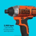 инструменти бг BLACK+DECKER 20v макс. powerconnect безжична бормашина Комбиниран комплект ударен винтоверт V8R6ZD584 - Image 6
