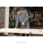 инструменти бг BLACK+DECKER 20v максимална безжична бормашина/винтоверт с променлива скорост V8R6ZD536 - Image 3