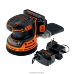 инструменти бг BLACK+DECKER 20v максимум произволна орбитална шлайф безжична V8R6ZD621 - Image 2