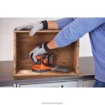 инструменти бг BLACK+DECKER 20v максимум произволна орбитална шлайф безжична V8R6ZD621 - Image 3
