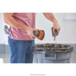инструменти бг BLACK+DECKER 20v максимум произволна орбитална шлайф безжична V8R6ZD621 - Image 4
