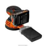 инструменти бг BLACK+DECKER 20v максимум произволна орбитална шлайф безжична V8R6ZD621 - Image 5