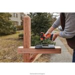 инструменти бг BLACK+DECKER 20v max безжичен ударен винтоверт със зарядно устройство и накрайник за закрепване V8R6ZD535 - Image 4