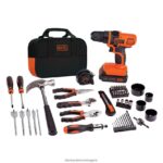 инструменти бг BLACK+DECKER 20v max бормашина и комплект инструменти за дома 68 части V8R6ZD551 - Image 2