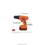 инструменти бг BLACK+DECKER 20v max бормашина и комплект инструменти за дома 34 части V8R6ZD548 - Image 2