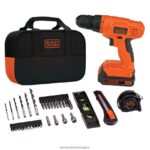 инструменти бг BLACK+DECKER 20v max бормашина и комплект инструменти за дома 34 части V8R6ZD548