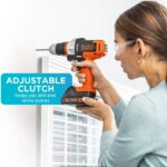 инструменти бг BLACK+DECKER 20v max матричен акумулаторен винтоверт V8R6ZD534