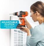 инструменти бг BLACK+DECKER 20v max матричен акумулаторен винтоверт V8R6ZD534