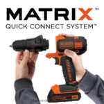 инструменти бг BLACK+DECKER 20v max матричен акумулаторен винтоверт V8R6ZD534 - Image 5