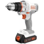 инструменти бг BLACK+DECKER 20v max матричен комплект акумулаторна бормашина/винтоверт бял V8R6ZD585 - Image 2