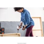 инструменти бг BLACK+DECKER 20v max матричен комплект акумулаторна бормашина/винтоверт бял V8R6ZD585 - Image 11