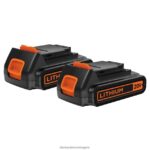 инструменти бг BLACK+DECKER 20v max powerconnect 1.5ah литиево-йонна батерия 2 бр V8R6ZD720