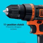 инструменти бг BLACK+DECKER 20v max powerconnect акумулаторна бормашина/винтоверт 44 бр. комплект за домашен проект V8R6ZD549 - Image 5