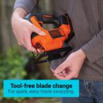 инструменти бг BLACK+DECKER 20v max powerconnect безжичен прободен трион (само инструмент) V8R6ZD659 - Image 9