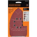 инструменти бг BLACK+DECKER 220g мега шкурка за мишки 5 пакета V8R6ZD643