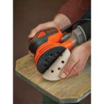 инструменти бг BLACK+DECKER 2,4 ампера 5 инча електрическа орбитална шлифовъчна машина V8R6ZD625 - Image 6