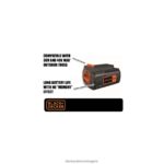инструменти бг BLACK+DECKER 40v max батерия 1.5-ah V8R6ZD727 - Image 2