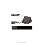 инструменти бг BLACK+DECKER 40v max батерия бързо зарядно устройство V8R6ZD730 - Image 3
