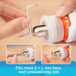 инструменти бг BLACK+DECKER 4v max акумулаторна отвертка V8R6ZD569 - Image 2