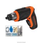 инструменти бг BLACK+DECKER 4v max акумулаторна отвертка с комплект за окачване на картини V8R6ZD564 - Image 11