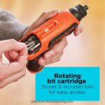 инструменти бг BLACK+DECKER 4v max акумулаторна отвертка с място за битове V8R6ZD560 - Image 11