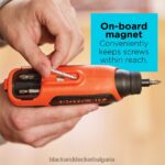 инструменти бг BLACK+DECKER 4v max акумулаторна отвертка с място за битове V8R6ZD560 - Image 12
