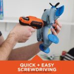 инструменти бг BLACK+DECKER 4v max акумулаторна отвертка с място за битове V8R6ZD560 - Image 15