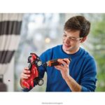 инструменти бг BLACK+DECKER 4v max акумулаторна отвертка с комплект за окачване на картини V8R6ZD564 - Image 17