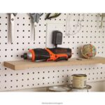 инструменти бг BLACK+DECKER 4v max акумулаторна отвертка с комплект за окачване на картини V8R6ZD564 - Image 4