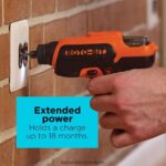 инструменти бг BLACK+DECKER 4v max акумулаторна отвертка с място за битове V8R6ZD560 - Image 10